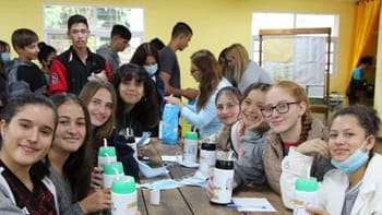 El programa "El Mate en la Escuela" llegó a cinco provincias argentinas,